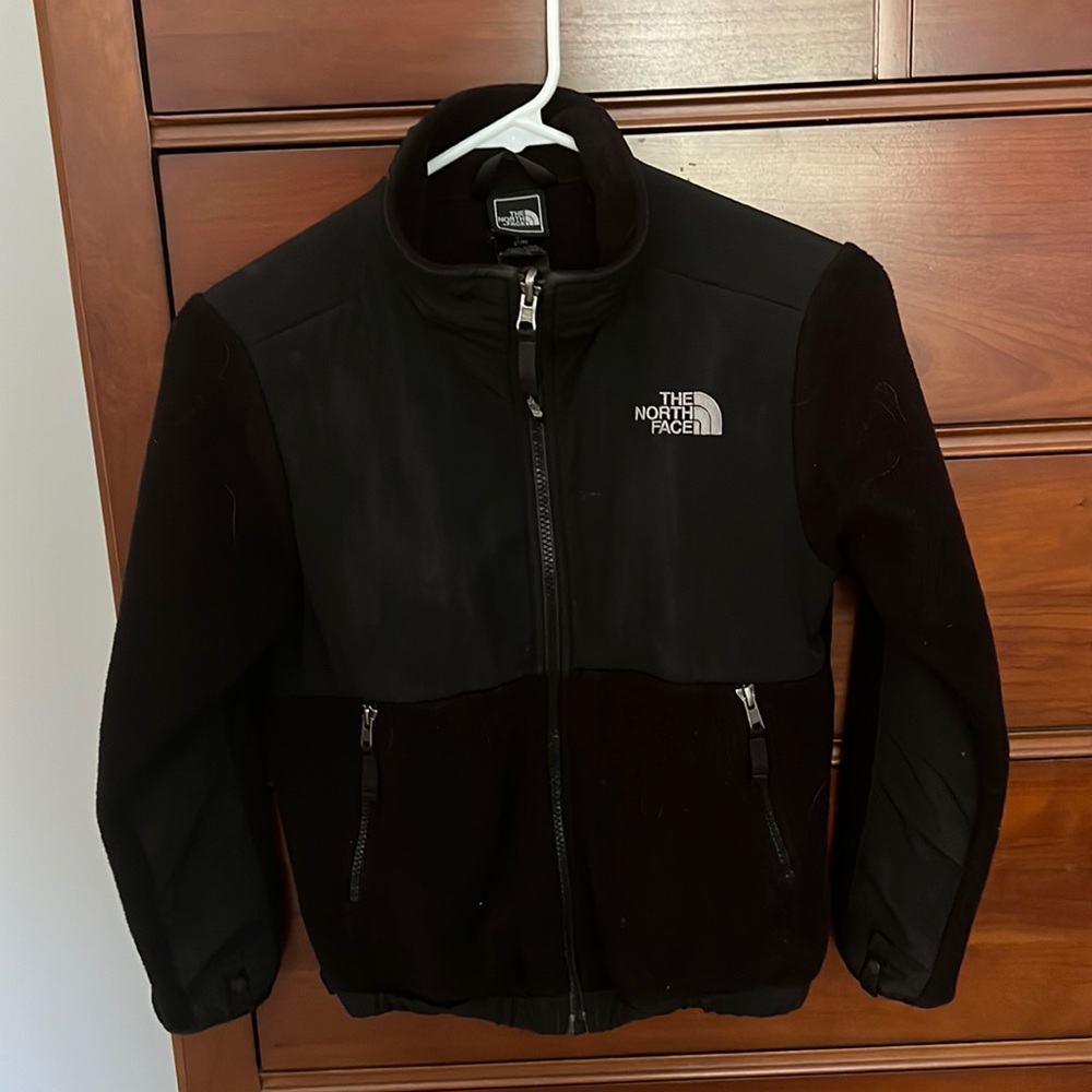 EUC North Face Boys Full Zip-Up Denali Polartec Fleece Jacket (Boys Small 7/8)